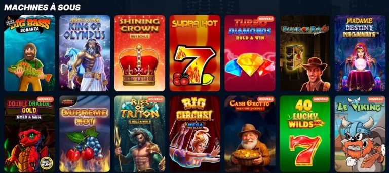 PlayZilla Casino machines à sous